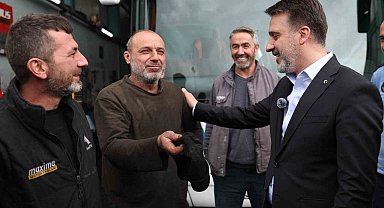 Başkan Vekili Biba'dan 1 Mayıs'ta görev başındaki emekçilere ziyaret