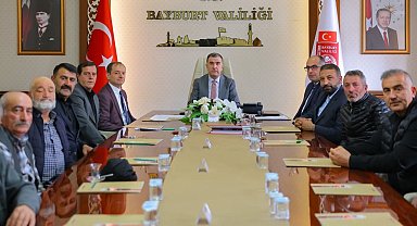 Bayburt'ta arıcılığın geliştirilmesi için değerlendirme toplantısı yapıldı