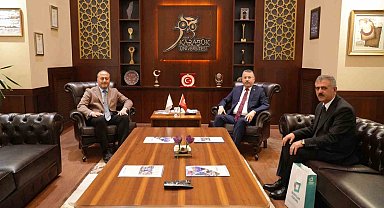 BİK Ankara Bölge Müdürü Çelik'ten Rektör Kırışık'a ziyaret