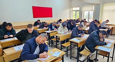 Bilecik'te 173 aday ÖGG sınavına girdi