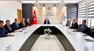 Bilecik'te İl Özel İdaresi çalışmaları değerlendirildi