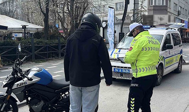 Bolu'da kural ihlali yapan bin 600 sürücüye ceza