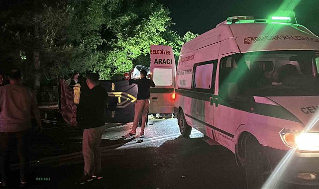 Burdur'da 4 kişinin öldüğü kazada cenazeler teslim edildi