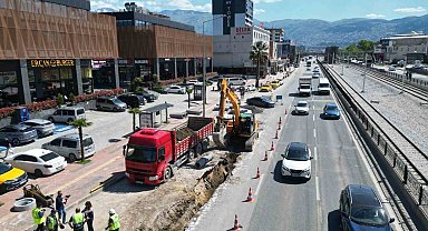 Büyükşehir Bursa'nın yeni yerleşimlerinde altyapıyı güçlendiriyor