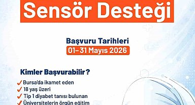 Büyükşehir'den diyabetli öğrencilere sensör desteği