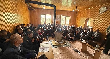 Çamlıkoz ve Bayraktar'daki HES projesi için halkın görüşleri alındı