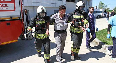 Çarşamba Devlet Hastanesi'nde kapsamlı afet tatbikatı