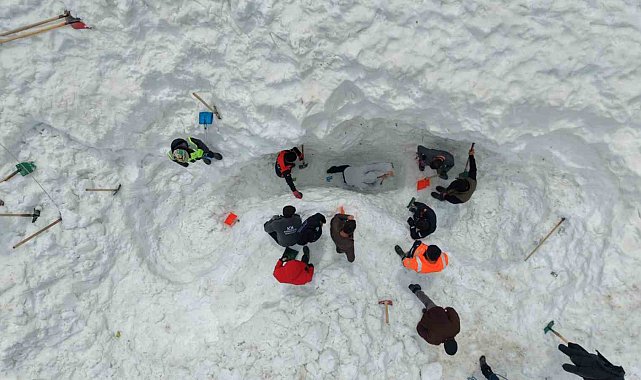 Çığ felaketinde kaybolan çoban için arama çalışmaları yeniden başladı: 3 günde bir ize ulaşılamadı