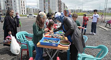 Çocuklar sokakta sporla buluştu