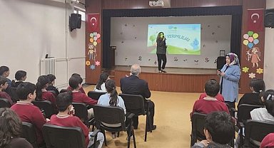 Çocuklara suyun önemi ve verimliliği anlatıldı
