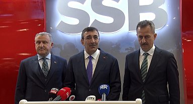 Cumhurbaşkanı Yardımcısı Cevdet Yılmaz "Türkiye savunma sanayiinde bir devrim yaşadı"
