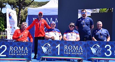 Denizlili milli sporcu Roma'da iki gümüş madalya kazandı