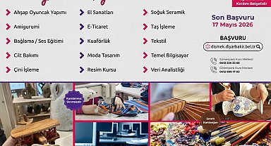 DİSMEK'ten 15 yeni kurs