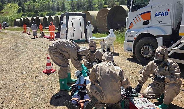Diyarbakır'da kapsamlı afet sağlık tatbikatı