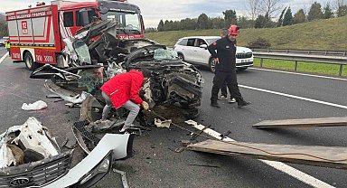 Düzce'de kazalarda 5 kişi öldü, 415 kişi yaralandı