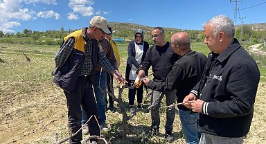 Elazığ'da Tarla Okulu eğitimleri