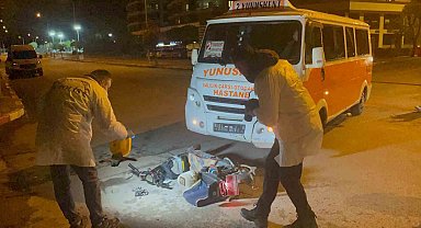 Elektrikli bisiklet sürücüsünün ölümüyle sonuçlana kaza kamerada