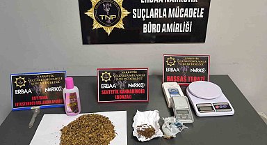 Erbaa'da uyuşturucu operasyonu: 3 gözaltı