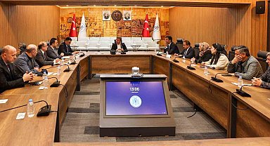 Erzincan'da Toplu Sera Bölgesi için değerlendirme toplantısı