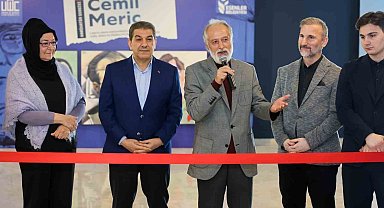 Esenler'de Cemil Meriç karikatür sergisi sanatseverlerle buluştu