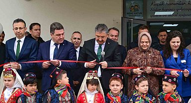 Eskişehir'de kamu kaynaklarıyla yapılan Nene Hatun Anaokulu açıldı
