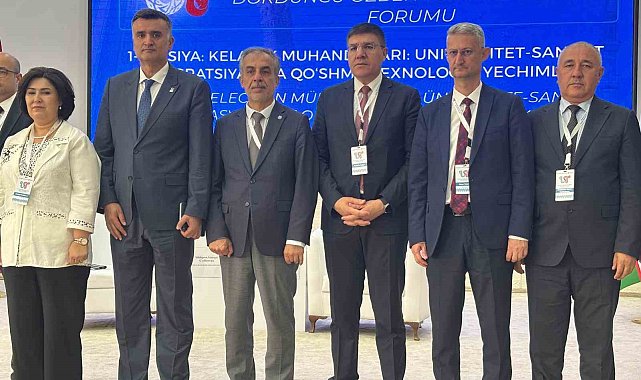 EÜ Rektörü Prof. Dr. Musa Alcı "Özbekistan-Türkiye 4. Rektörler Forumu"na katıldı