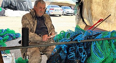 Fatsa'da 58 yıllık balıkçı mesleğinin başında