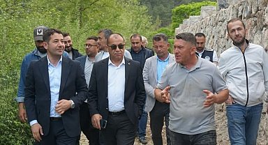 Feke'de Sokak Sağlıklaştırma Projesi yerinde incelendi