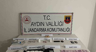 Germencik'te uyuşturucu baskını: 5 gözaltı