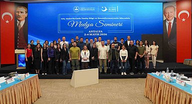 Göç İdaresi'nden basın mensuplarına dezenformasyon eğitimi