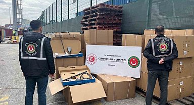 Gümrük Muhafaza ekipleri, 4 ayda 34,2 milyar lira değerinde kaçak eşya ve uyuşturucu ele geçirdi