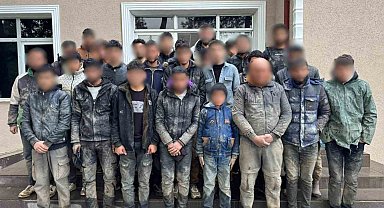 Hatay'da 37 kaçak göçmen yakalandı