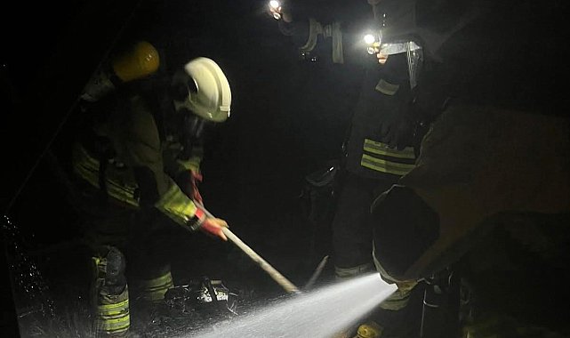 Hatay'da çıkan ev yangını kısa sürede söndürüldü