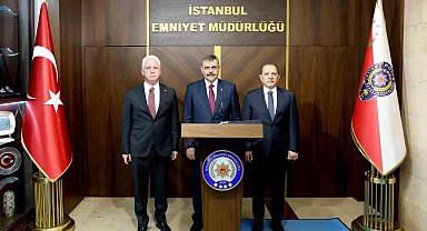 İçişleri Bakanı Çiftçi, İstanbul Emniyet Müdürlüğünü ziyaret etti