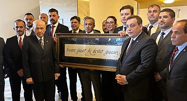 İl Başkanından Bahçeli'ye ziyaret