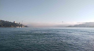 İstanbul Boğazı'nda yoğun sis