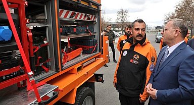 Kars'ta KARAKURT ekibine resmi arma: Afetlere hazır güç sahada