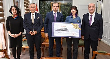 Kaymakam Güldoğan Türkiye Şampiyonunu ağırladı