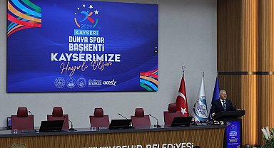 Kayseri, 2029 Dünya Spor Başkenti oldu