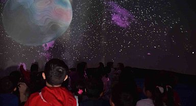 Kepez'de minikler uzayı keşfediyor