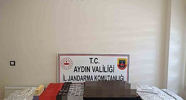 Koçarlı'da kaçak sigara operasyonu