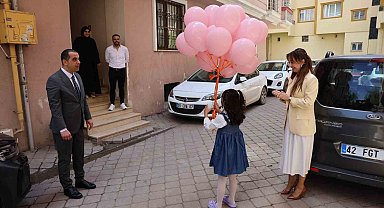 Lösemiyi yenen Zümra'nın balon uçurma hayali Vali Taşolar ile gerçek oldu