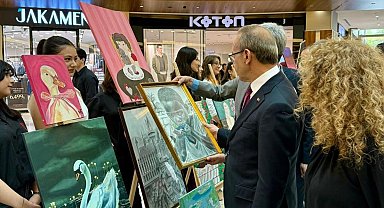 Malatya'da yılsonu karma sergisi açıldı