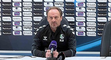 Manisa FK - Sakaryaspor maçının ardından