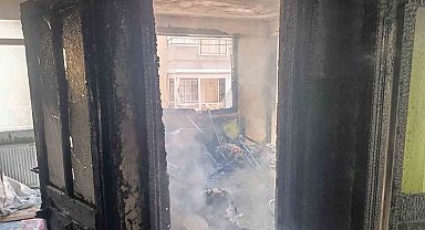Manisa'da yaşlı adam yangında hayatını kaybetti