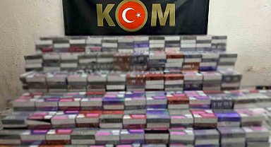 Mardin'de 12 bin 780 paket elektronik sigara kiti ele geçirildi