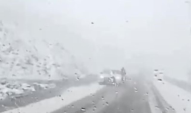 Mayıs ortasında kar esareti