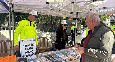 Menteşe'de trafik güvenliği için farkındalık oluşturuldu