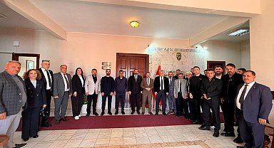 MHP İlçe Başkanı Taşdemir, Kaymakam Keklik ile görüştü