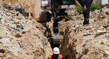 MUSKİ'den Gökova'da kanalizasyon ana şebeke hattı yapımı